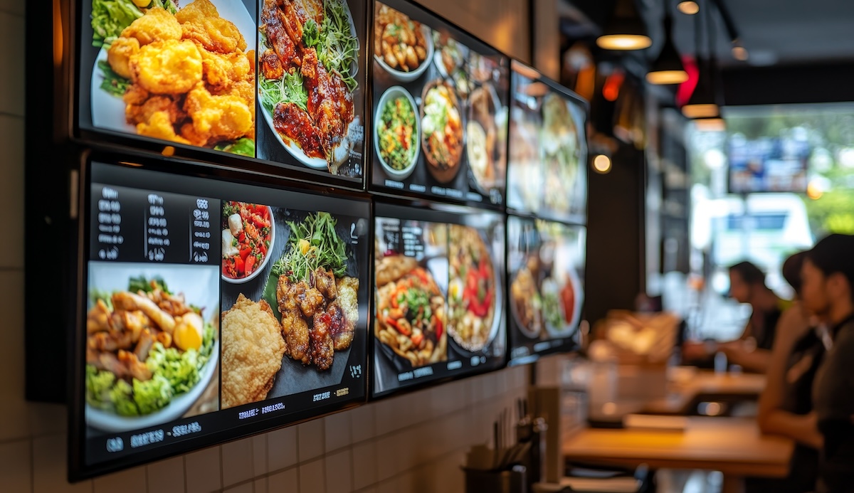 Digital Menu Screens AdobeStock 1215940354 - Menu Screens